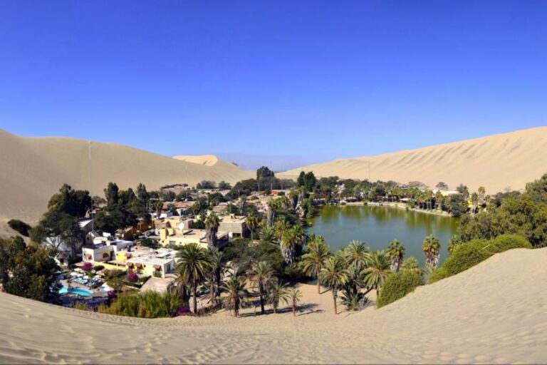 Huacachina Oasis in Peru